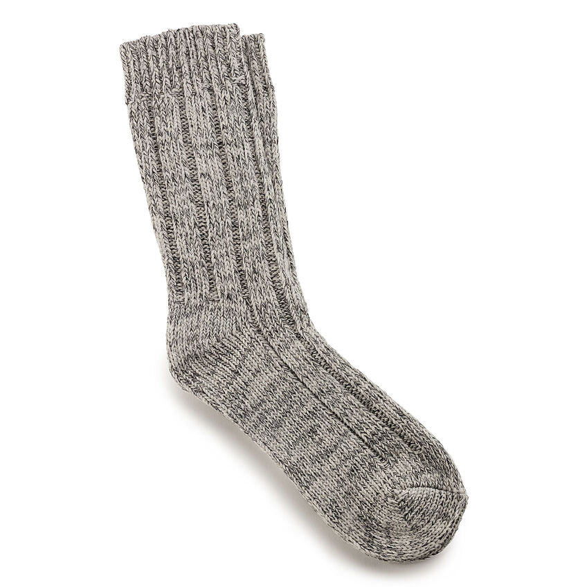 Birkenstock-Cotton Twist Sock- Light Grey
