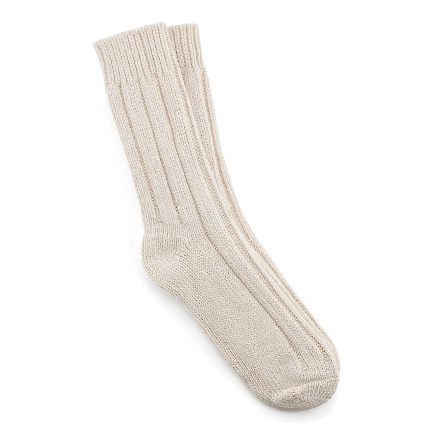 Birkenstock-Cotton Twist Sock- Off White