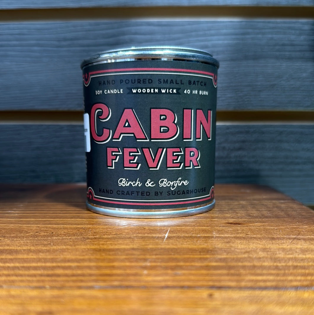 Cabin Fever Soy Candle Wooden Wick
