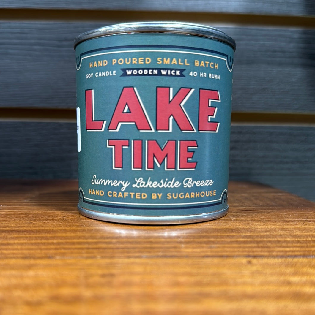 Lake Time Soy Candle Wooden Wick