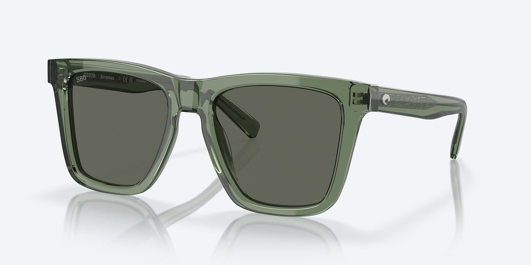 Costa-Kermas Sunglasses-Olive/Gray 580G