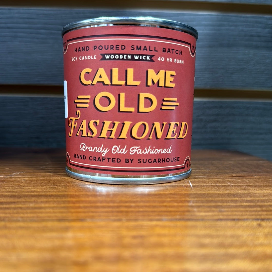 Old Fashioned Soy Candle Wooden Wick