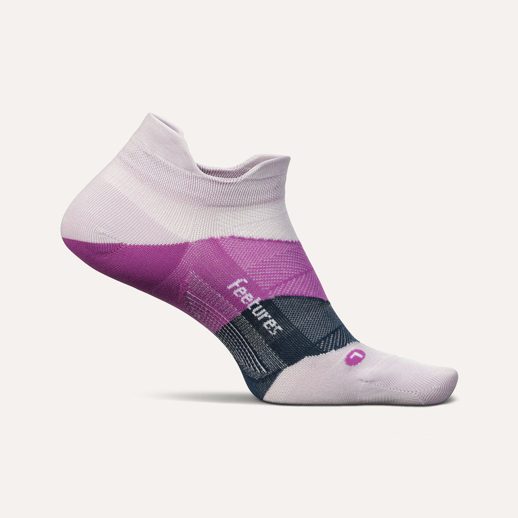 Feetures- Elite Ulta Light Cushion No Show Tab-Virtual Lilac