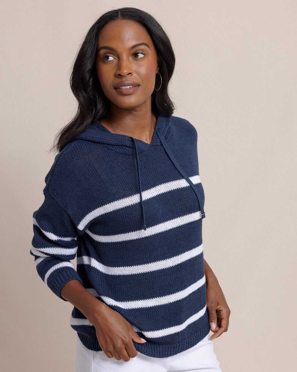 Southern Tide Women s Everlee Striped Sweater Southern Exposure
