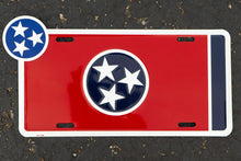 Load image into Gallery viewer, Volunteer Traditions- TN Flag License Plate
