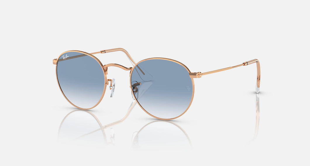 Ray-Ban Round Metal Rose Gold