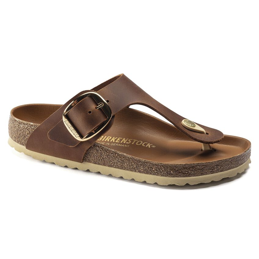 Birkenstock | Gizeh Big Buckle | Cognac