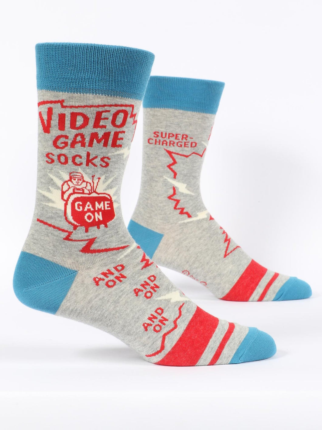 Blue Q| Crew Socks | Video Game