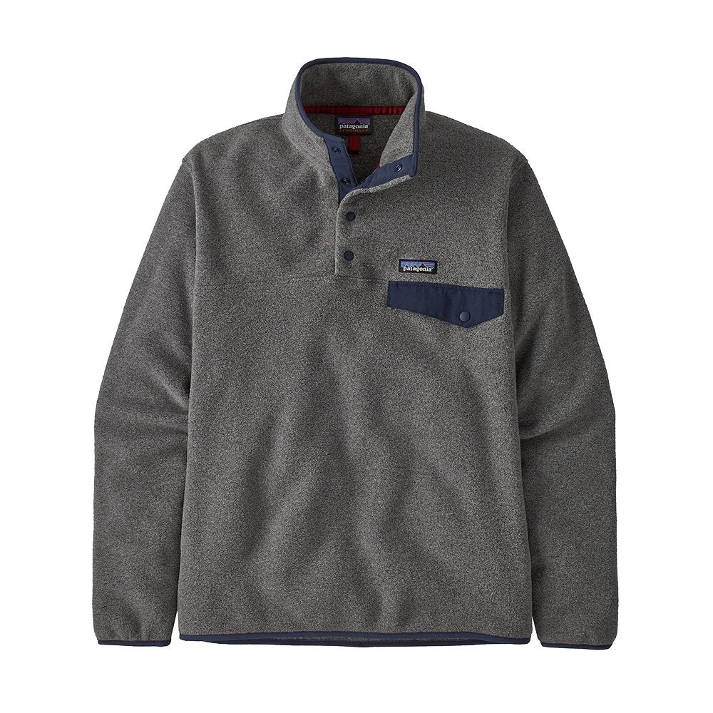 Patagonia-Men's-LW Synch Snap-T P/O-Nickel