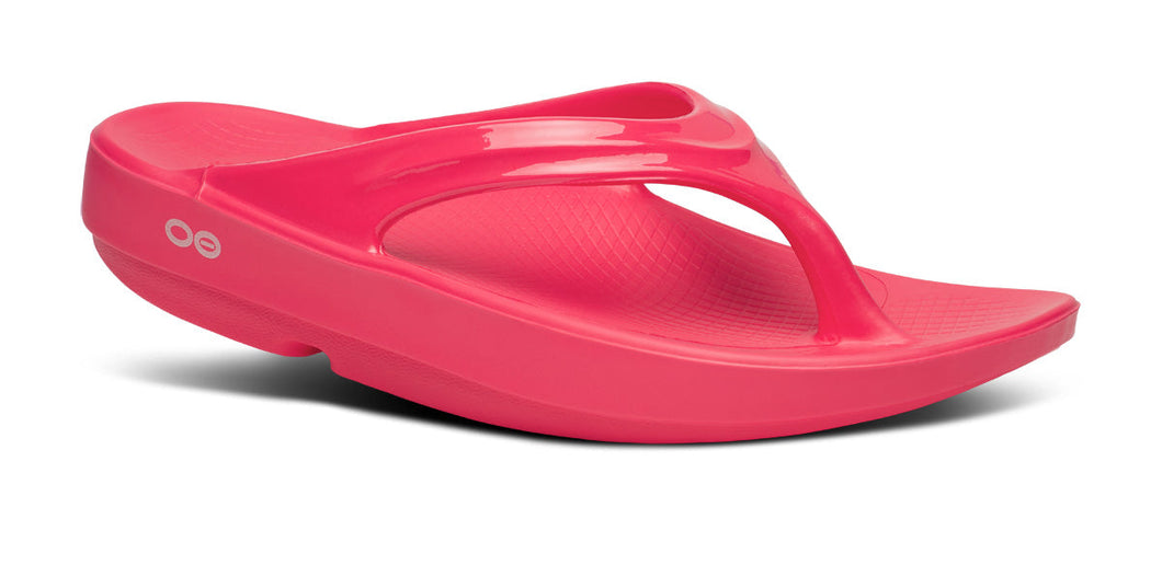 OOFOS | OOlala Thong | Neon Berry