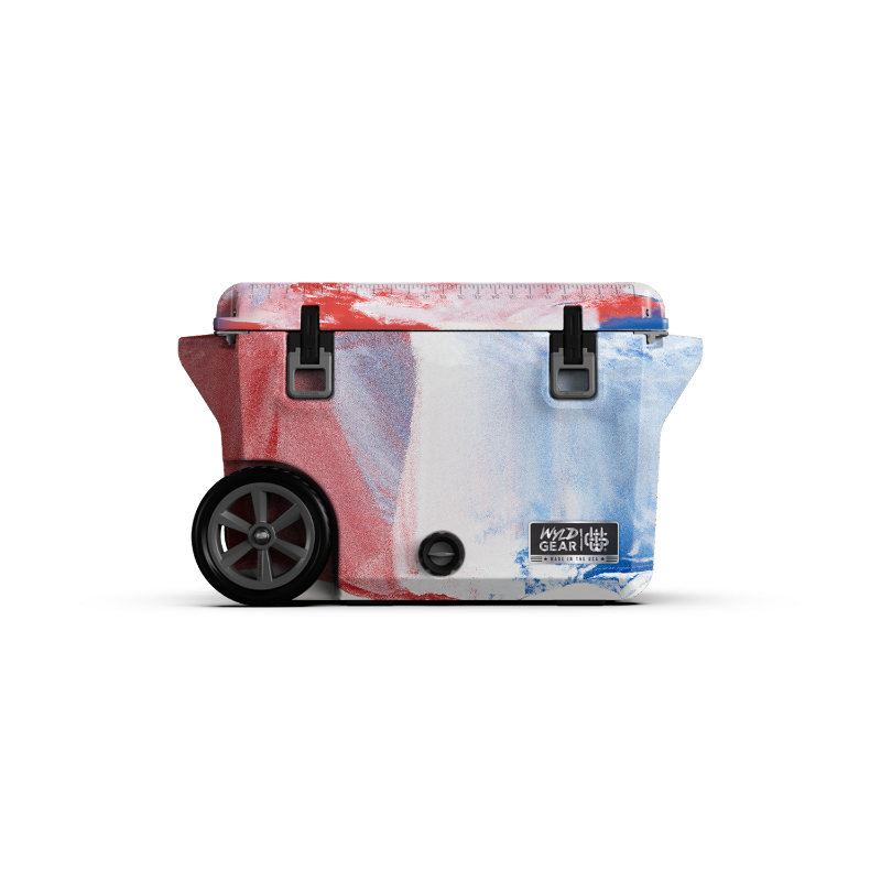 Wyld Gear | Freedom 50Q Cooler | Red/White/Blue