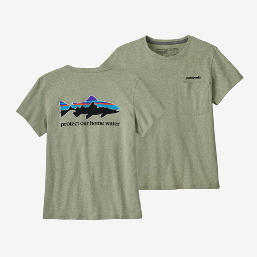 Patagonia-Women's Home Water Trout Pocket Responsibili-Tee
