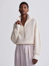 Load image into Gallery viewer, Varley | Tara Pointelle Half Zip

