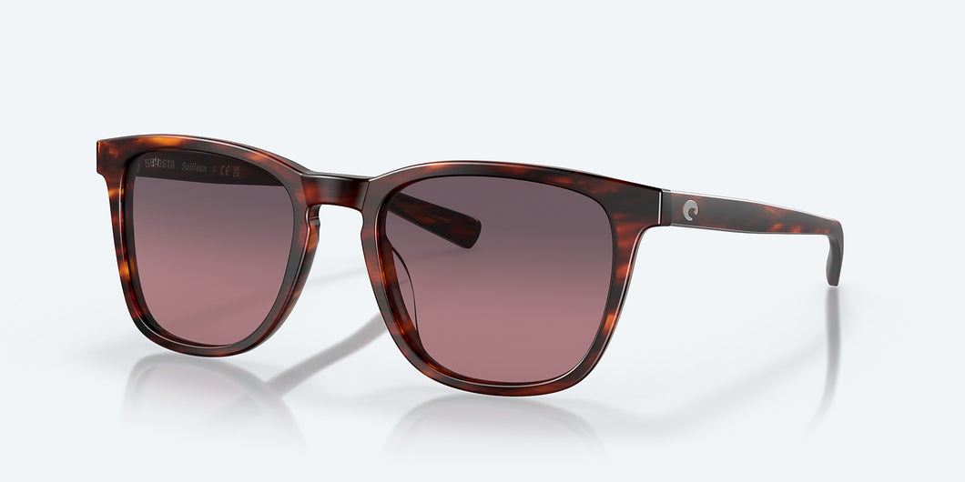 Costa-Sullivan- Matte Tortise Rose Gradient Lens