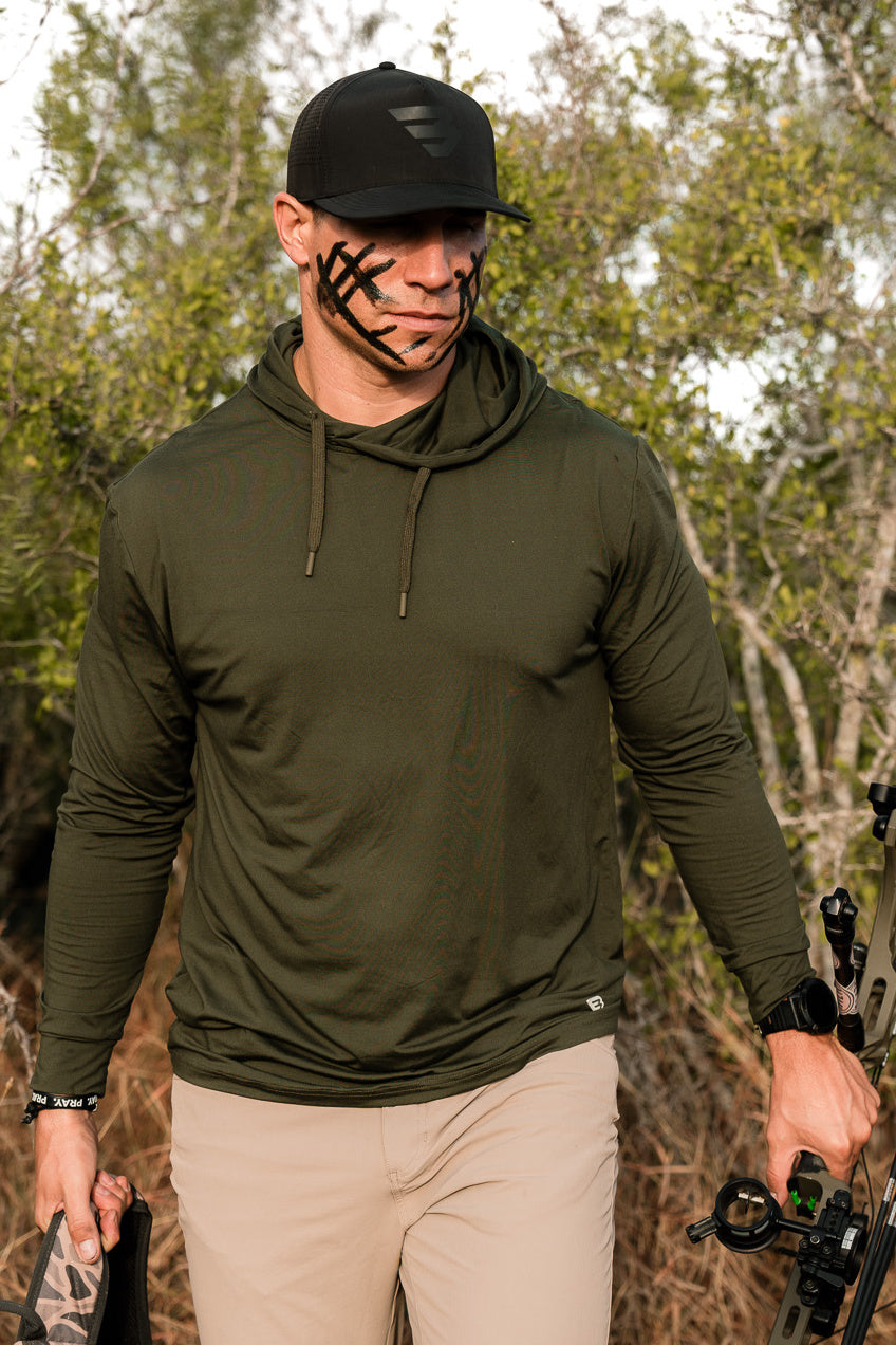 Burlebo | Performance Hoodie | Mallard Green