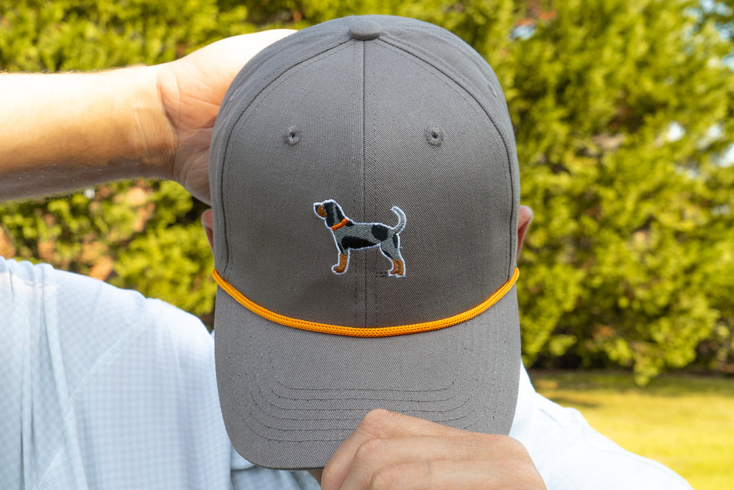 Volunteer Traditions-Bluetick Rope Hat-Grey