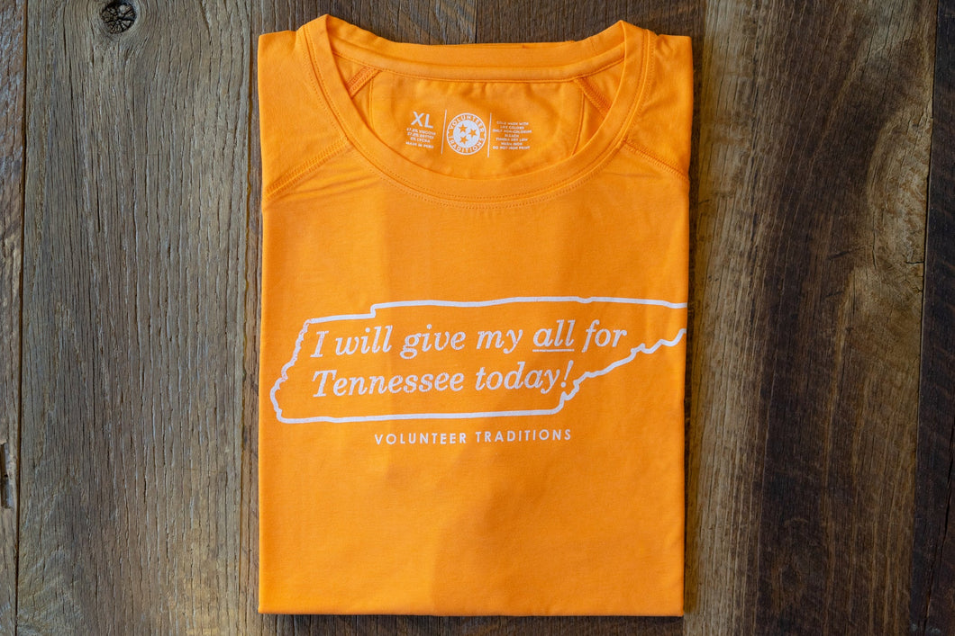 Volunteer Traditions-Give my All Tee-Orange