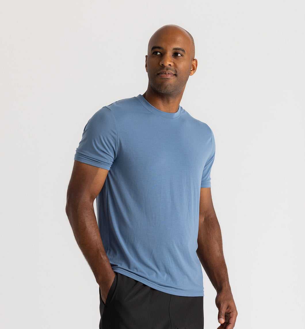 Free Fly | Elevate Tee | Bluestone