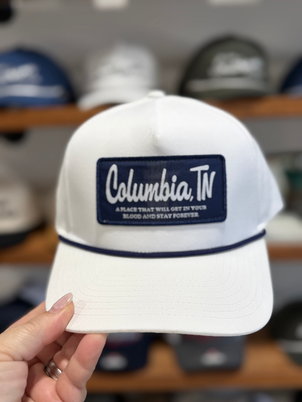 Southern Exposure | Columbia, TN Hat | White