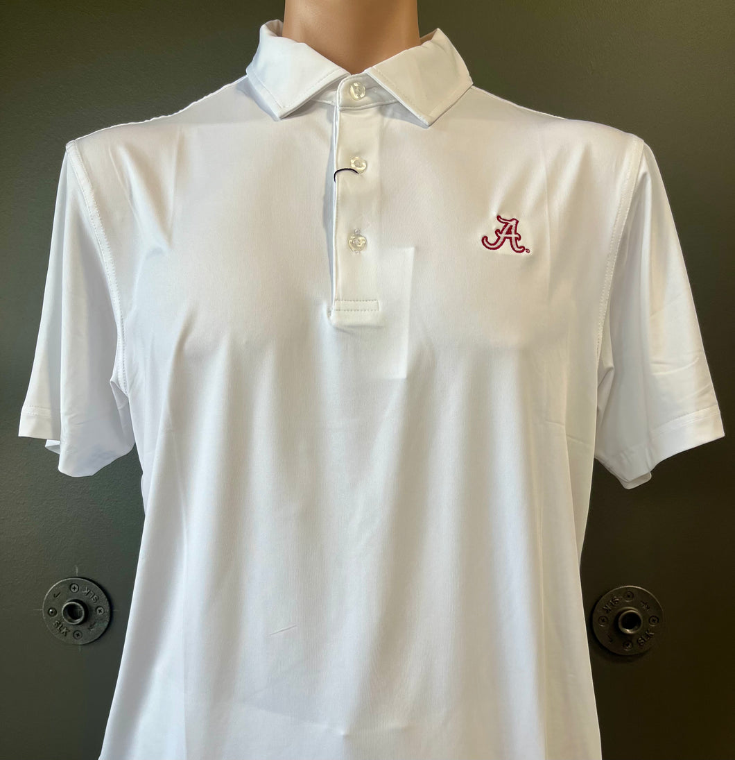 Southern Exposure | Game Day Polo | White Alabama
