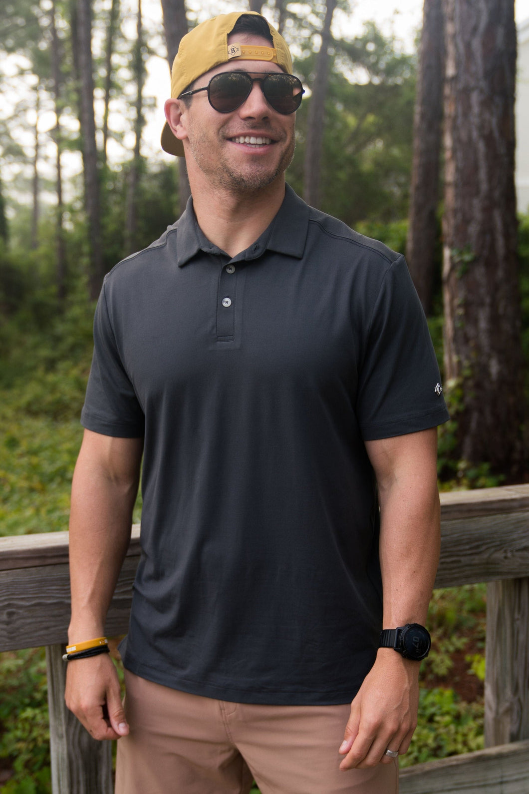 Burlebo | Polo | Gun Metal Grey