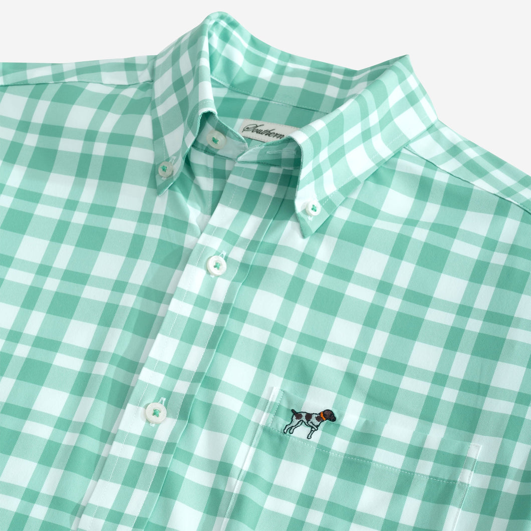 Southern Point- Men's Buttondown- Bermuda Plaid