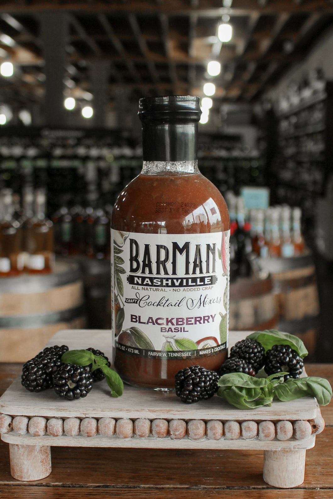 BarMan | Cocktail Mixer | Blackberry Basil