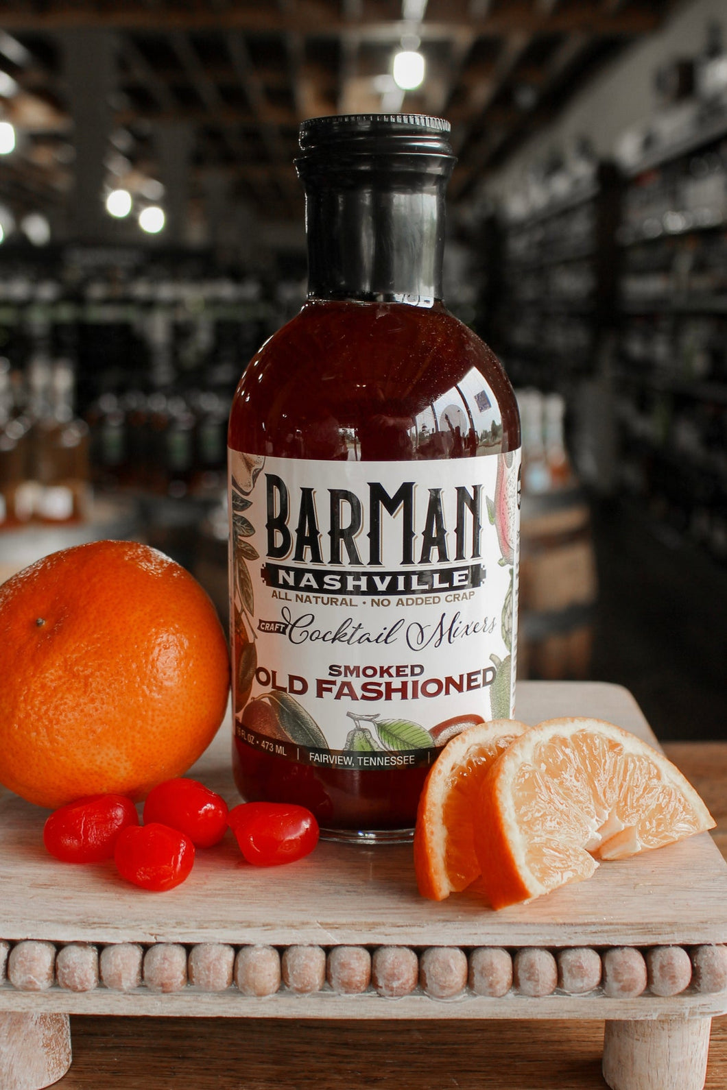 BarMan | Cocktail Mixer | Smoked Old Fashioned