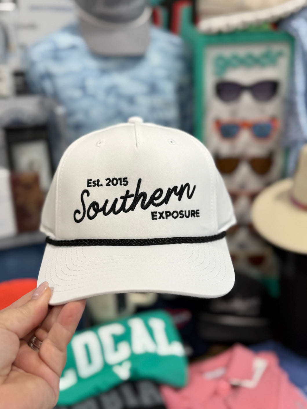 Southern Exposure | Est. 2015 Rope Hat | White