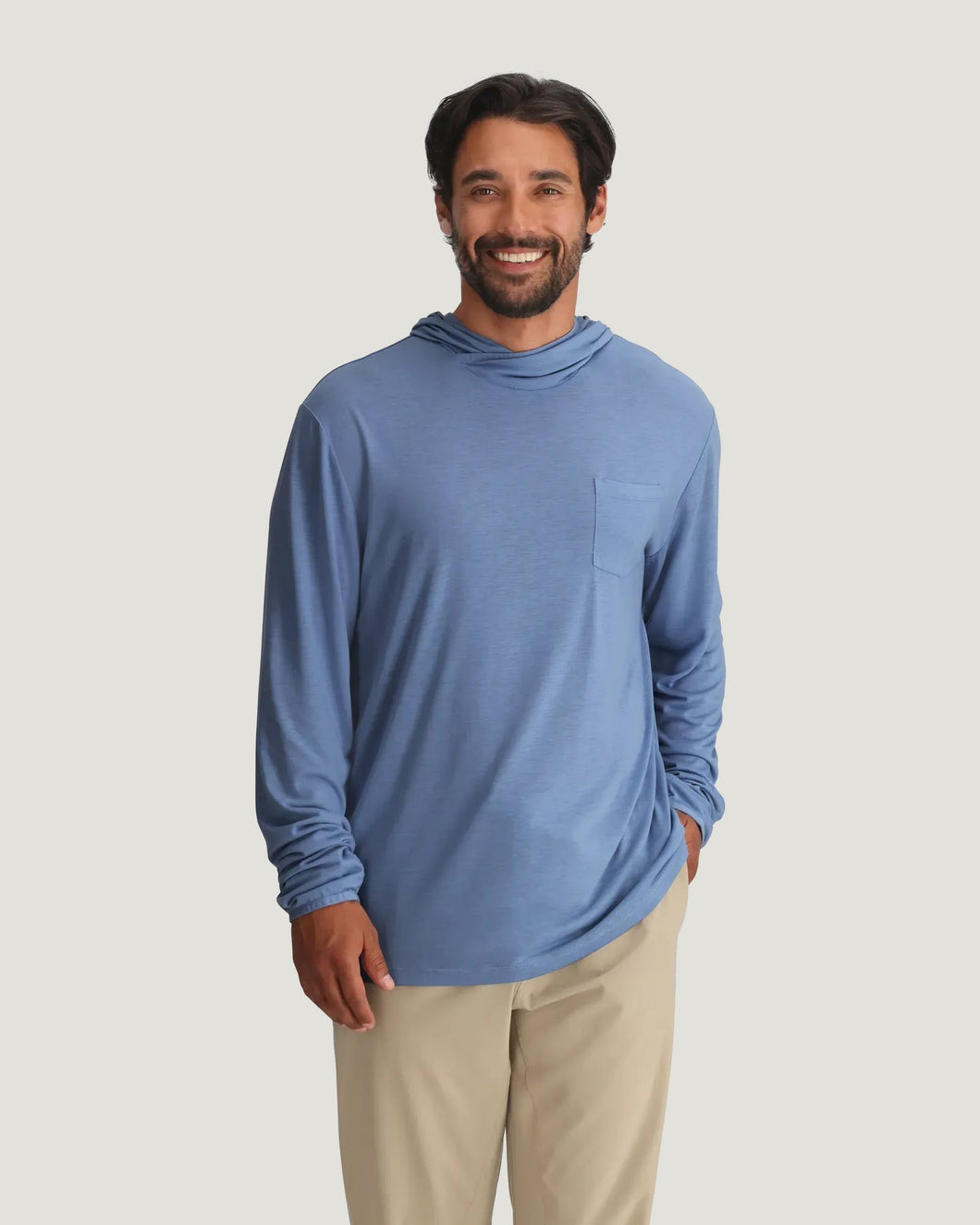 Free Fly | Bamboo Lightweight Hoodie | Last Light