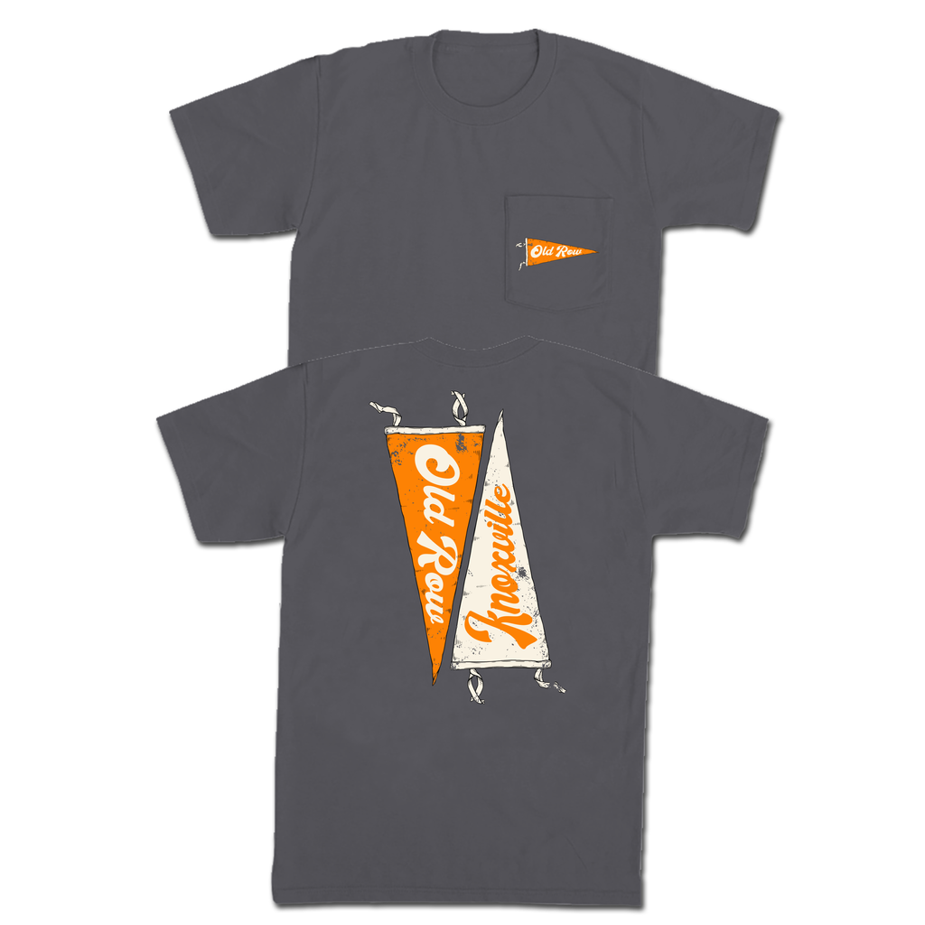 Old Row-Knoxville Pennant Short Sleeve-Pepper