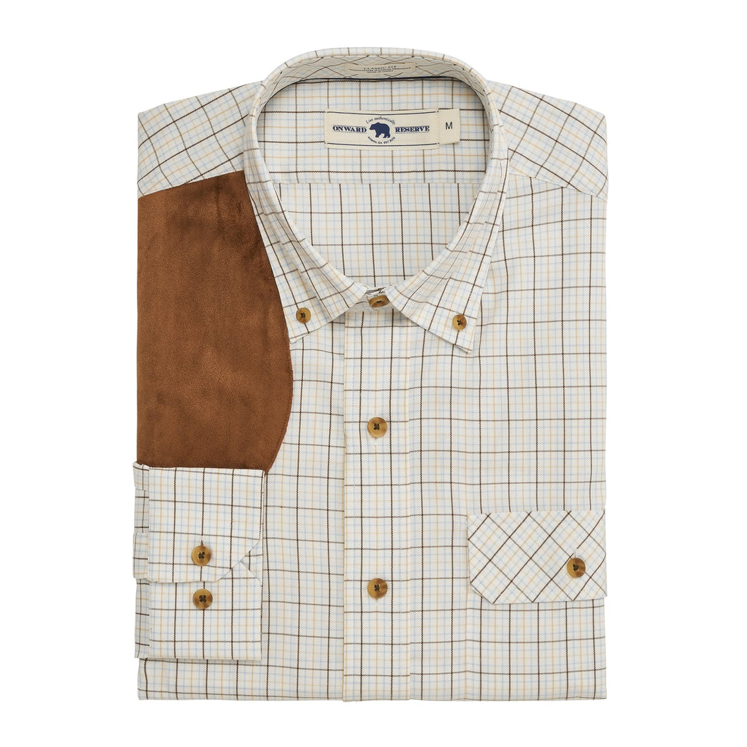 Onward Reserve | Huntsman Performance Twill Shooting Shirt | Frosted Almond