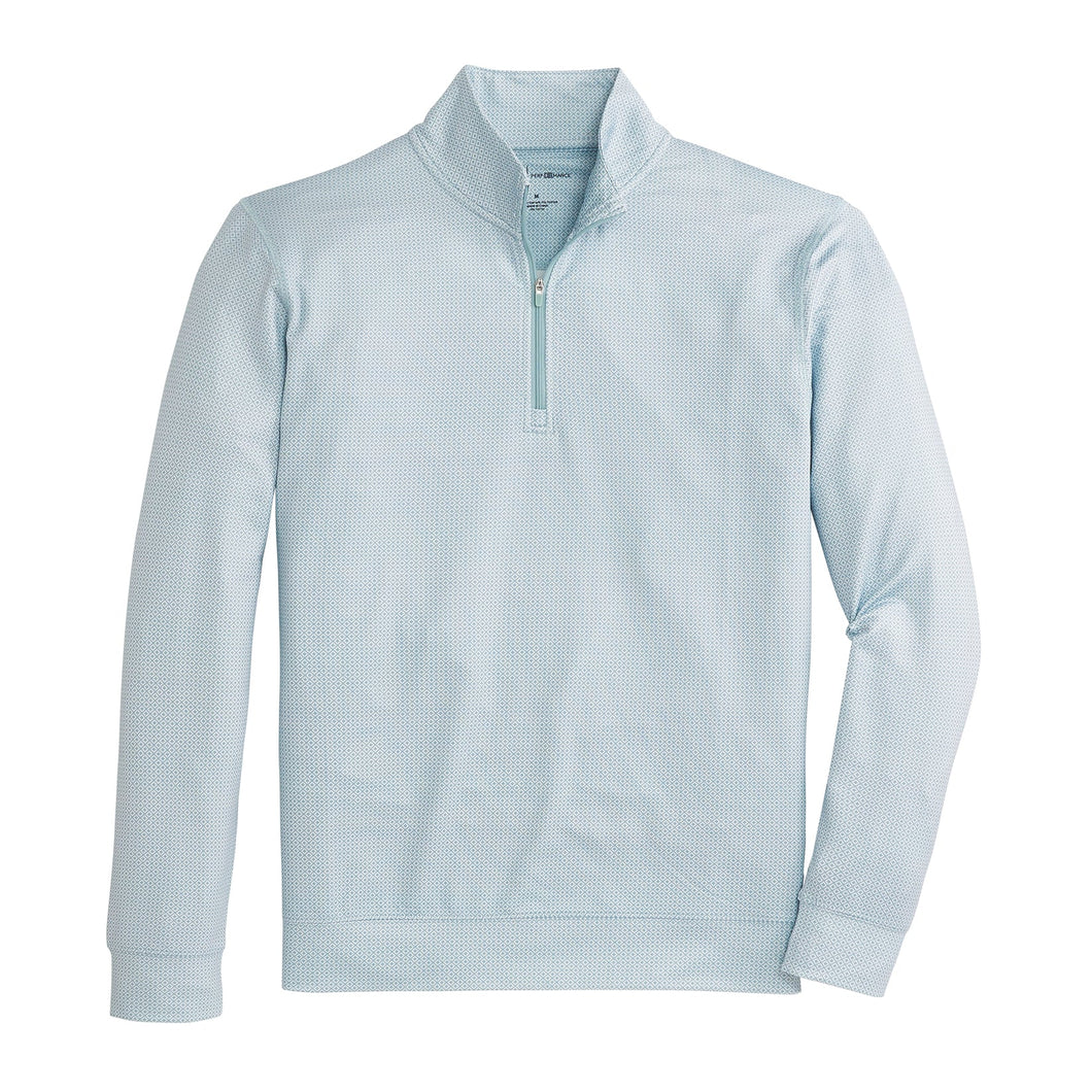 Onward Reserve | Cay Printed Performance 1/4 Zip | Cloud