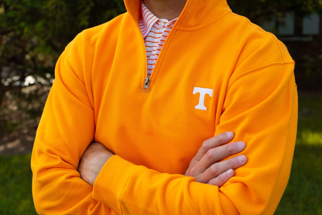 Volunteer Traditions-Power T 1/4 Zip-Orange