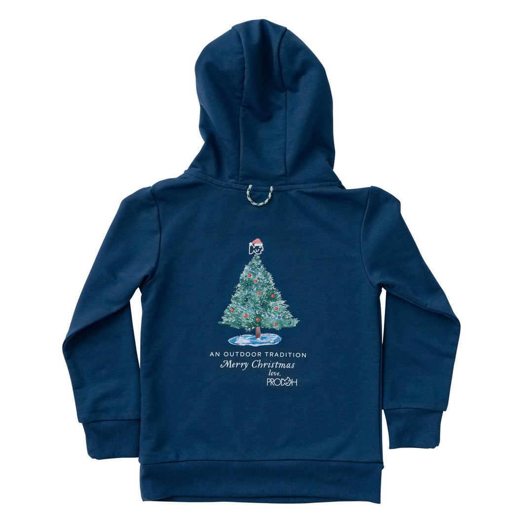 Prodoh- Spinnerbait Hooded Holiday Sweatshirt-Navy