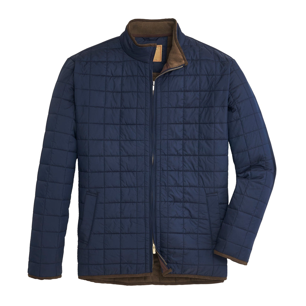 Onward Reserve | Grid Quilted Jacket | Classic Navy