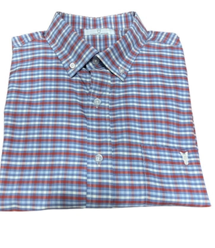 Southern Exposure | Buttondown | Blue/Navy/Flesh