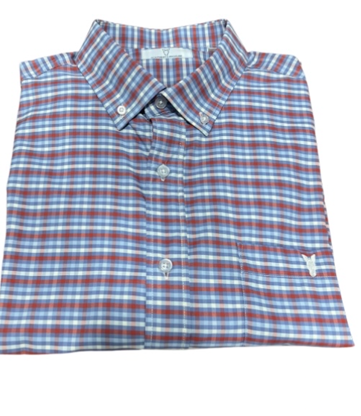 Southern Exposure-Buttondown-Blue/Navy/Flesh