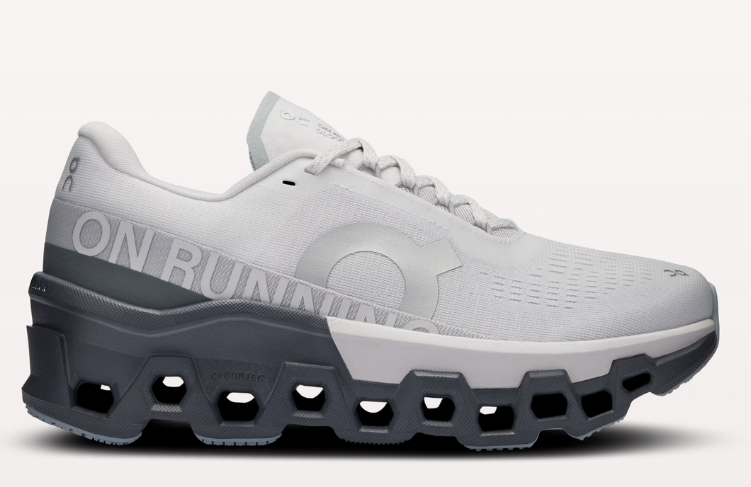 ON-Women's CloudMonster-Frost/Rock