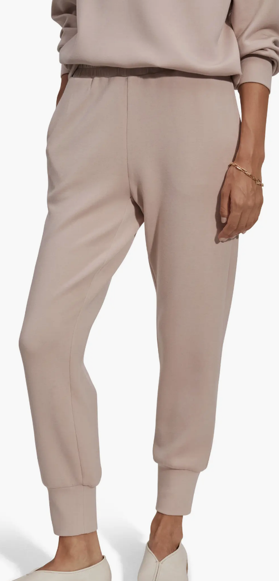 Varley | Slim Cuff Pant 27.5 | Mushroom