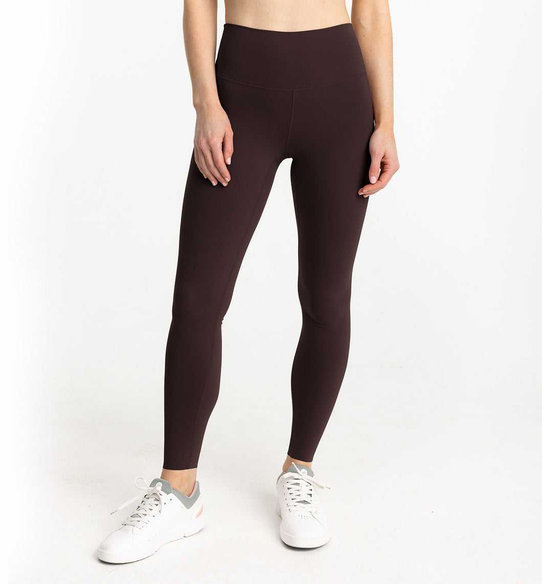 Free Fly-Women's All Day 7/8 Legging-Red Cedar