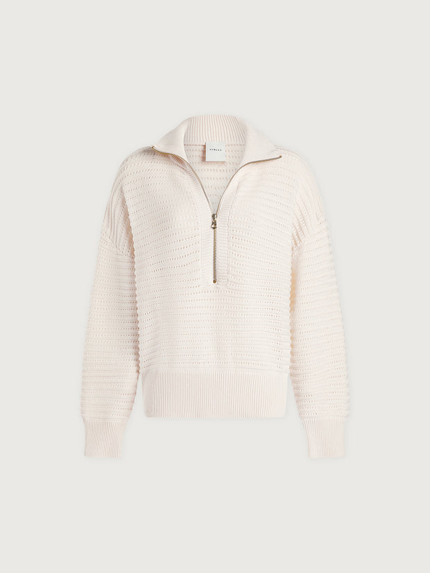 Varley | Tara Pointelle Half Zip