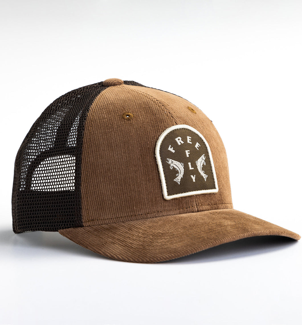 Free Fly-Trucker Hat-Mustang