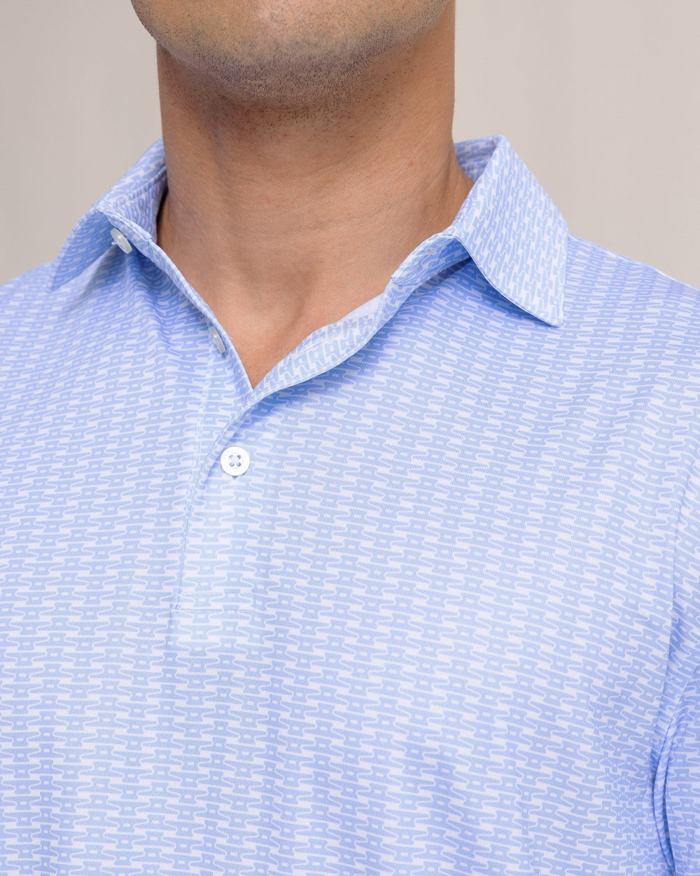 Southern Tide | Men's Polo | Dock Cleat Blue