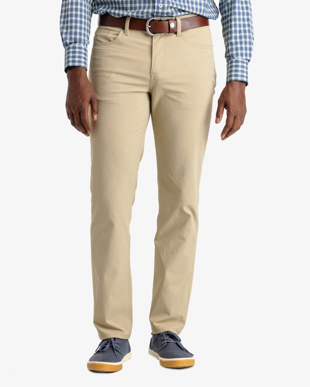 Southern Tide- Intercoastal Performance Pant - Sandstone Khaki