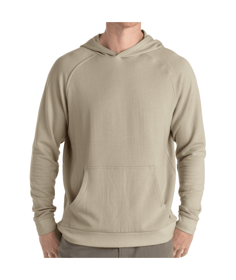Free Fly-Men's Bamboo Lightweight Hoodie-Sandstone