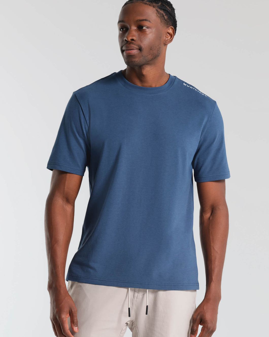 Municipal | Enduro Stretch T-Shirt | Blue Wing