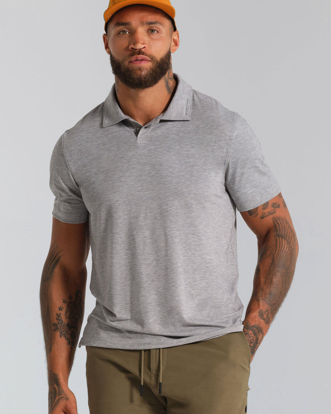 Municipal | Sports Utility Polo | Gray Heather