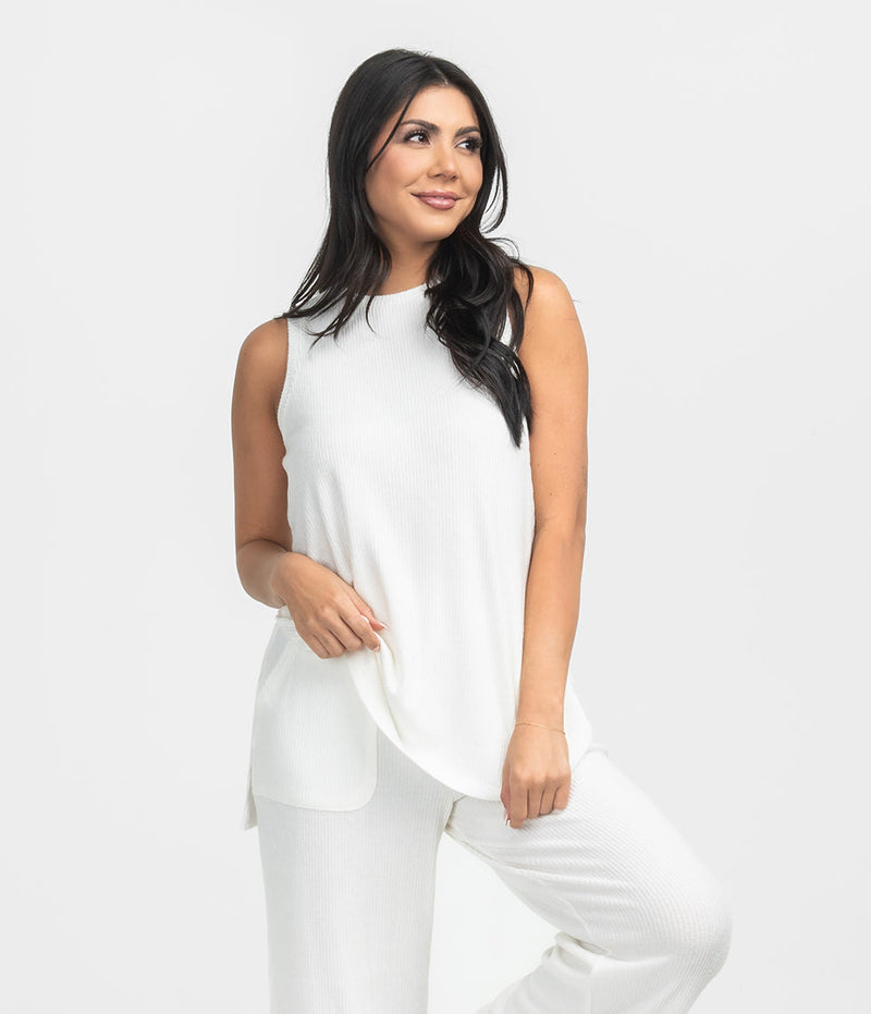 Southern Shirt | At Ease Tank | Off White