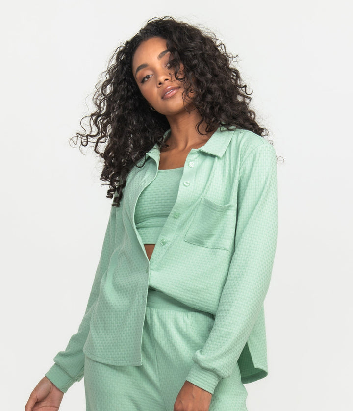 Southern Shirt-Sincerely Soft PJ Top-Sour Apple